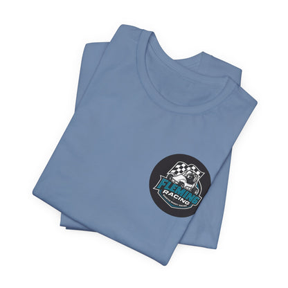 Fleming Racing Logo Tee | Racing Car Emblem T-Shirt