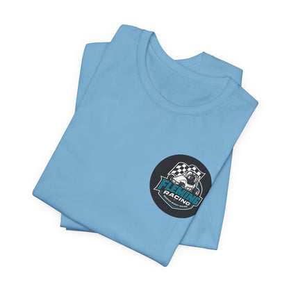 Fleming Racing Logo Tee | Racing Car Emblem T-Shirt