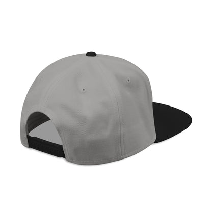 Smiling Ghost Patch Snapback | Embroidered Baseball Cap