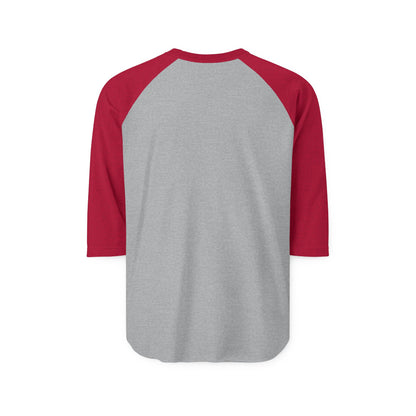 Patriotic LOL Pattern Raglan Shirt | American Flag Skull Letters