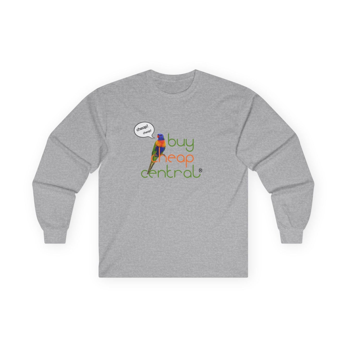 Unisex Long Sleeve Tee - Shop Black, Buy Cheap, Trendy Gift for Shoppers, Sustainable Fashion, Everyday Wear, Casual Style