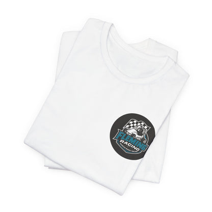 Fleming Racing Logo Tee | Racing Car Emblem T-Shirt