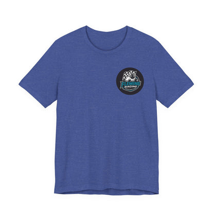 Fleming Racing Logo Tee | Racing Car Emblem T-Shirt