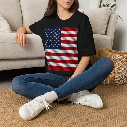 American Flag Graphic T-Shirt | USA Flag Tee, Patriotic Shirt