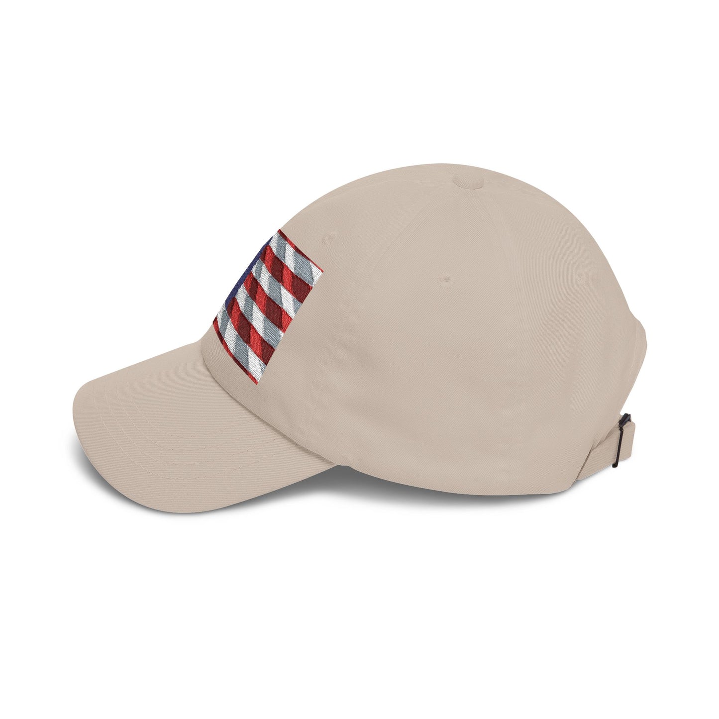 Distressed American Flag Dad Cap | Embroidered USA Baseball Hat