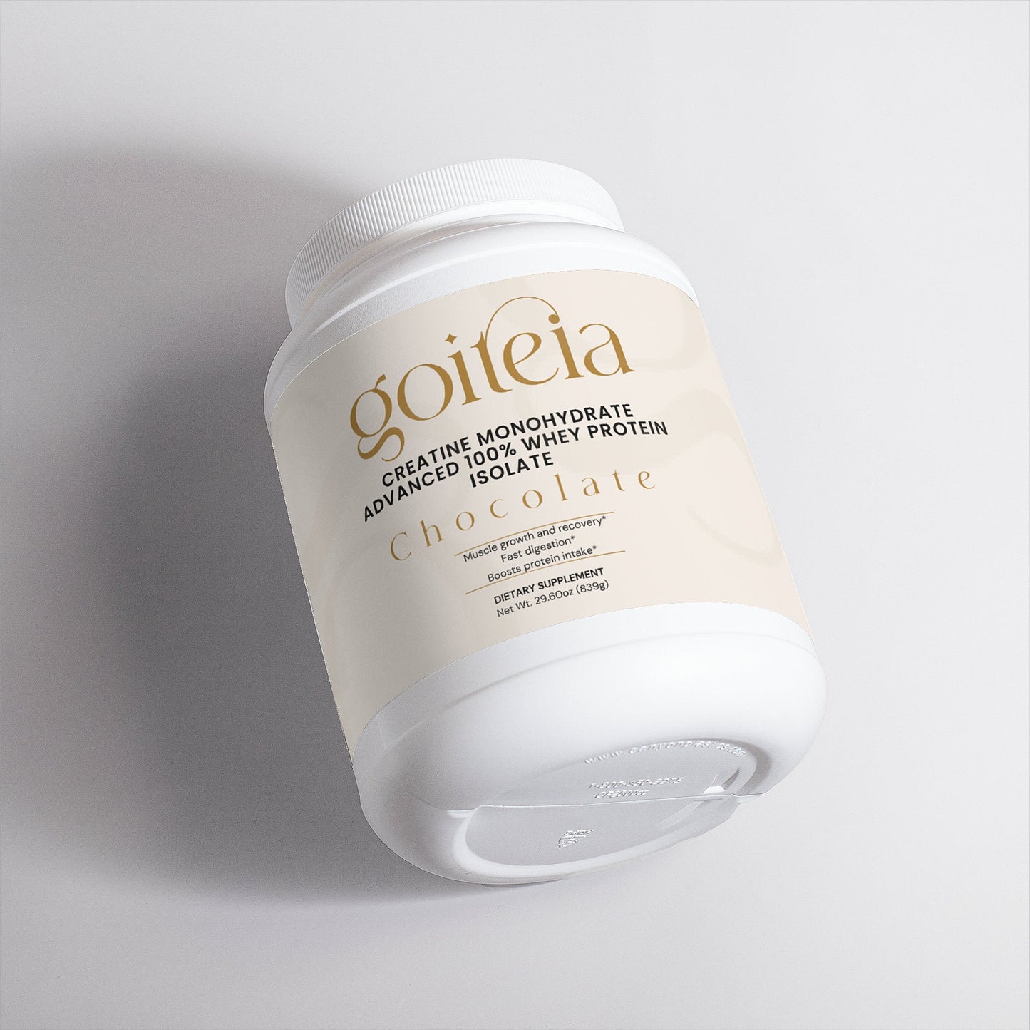 Goiteia Advanced 100% Whey Protein Isolate (Chocolate) 29.60 oz./839 g