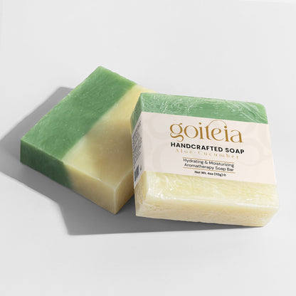 Goiteia Aloe & Cool Cucumber Soap  4 oz (113g)
