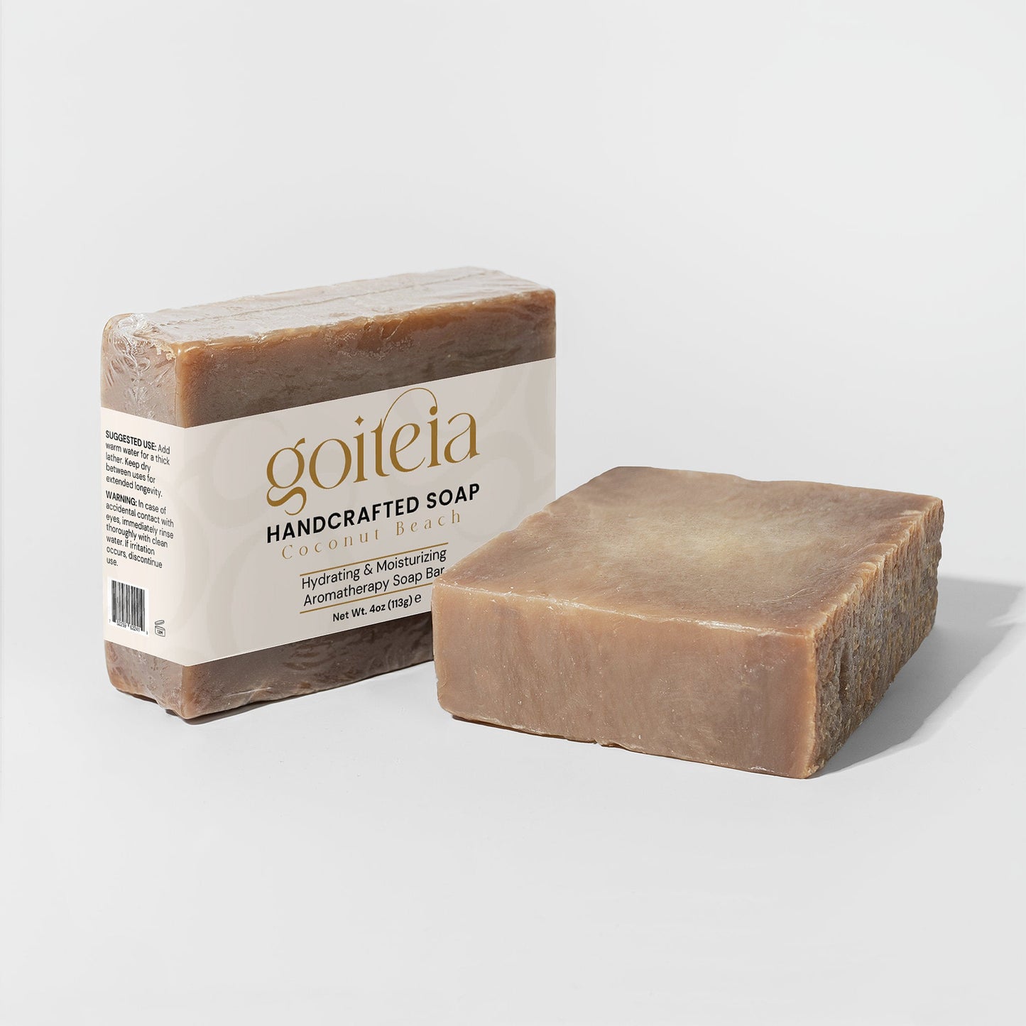 Goiteia Coconut Beach Soap 4 oz (113g)