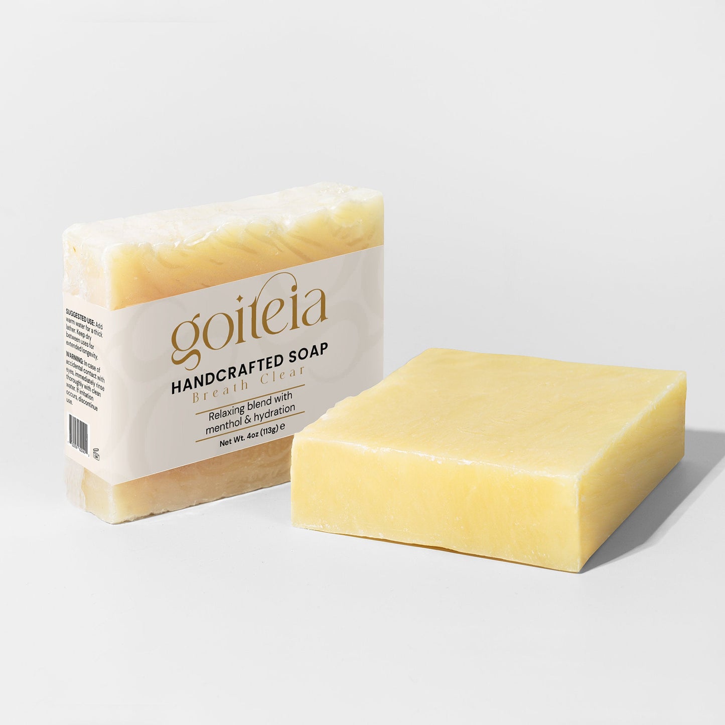 Goiteia Breathe Clear Soap 4 oz (113g)