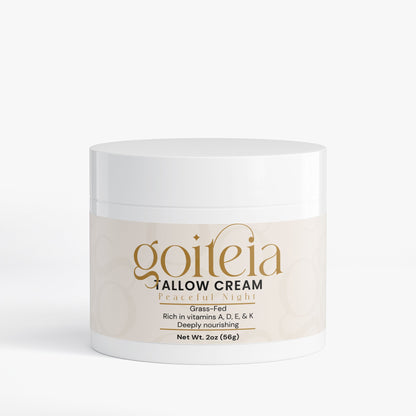Goiteia Tallow Cream Peaceful Night 2 oz (56g)