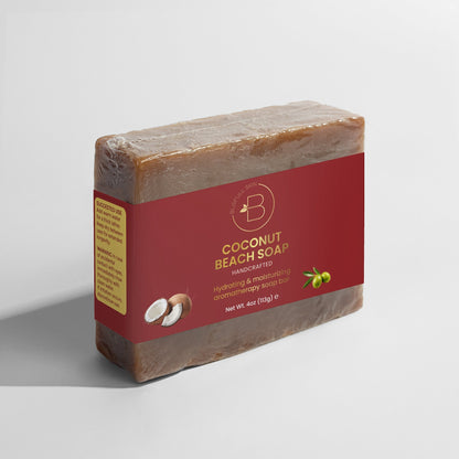 Coconut Soap for Sensitive Skin Care - Gentle Cleansing Bar
