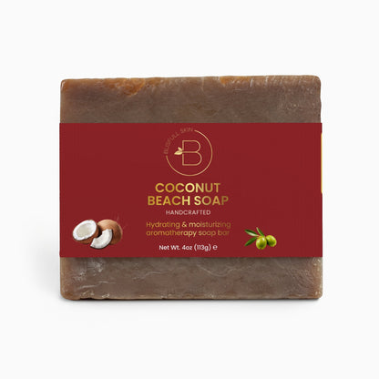 Coconut Soap for Sensitive Skin Care - Gentle Cleansing Bar