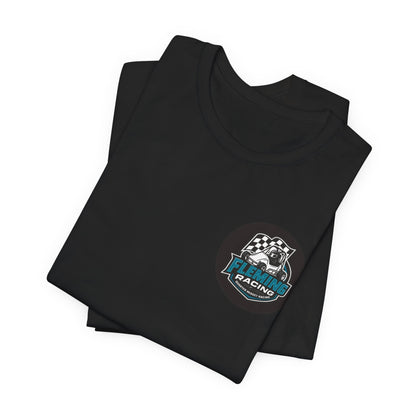 Fleming Racing Logo Tee | Racing Car Emblem T-Shirt