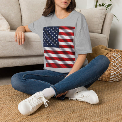 American Flag Graphic T-Shirt | USA Flag Tee, Patriotic Shirt