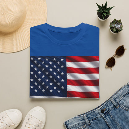 American Flag Graphic T-Shirt | USA Flag Tee, Patriotic Shirt