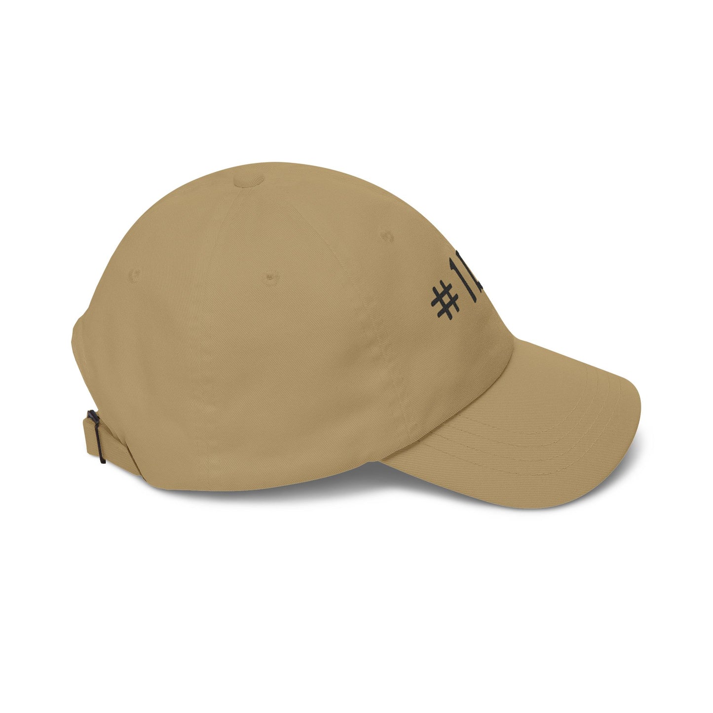 1 Dad Embroidered Dad Cap | White Baseball Hat