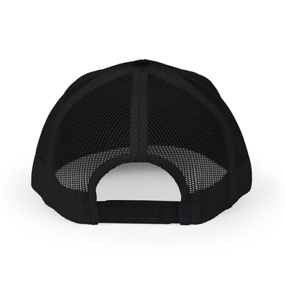 Mountain Logo Snapback Trucker Cap | Outdoor Adventure, Vintage Patch