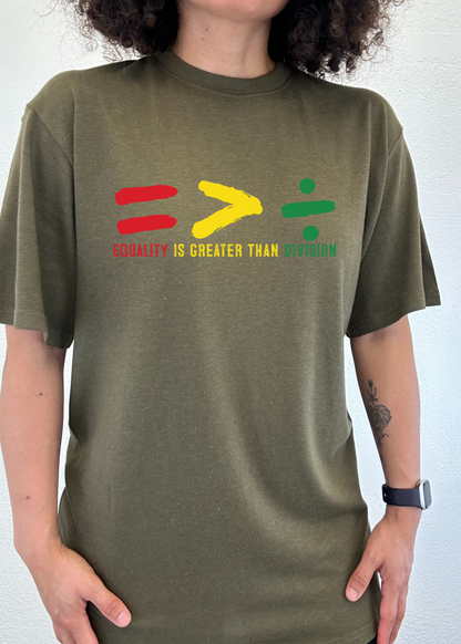 Black History Month Unisex Bamboo/Cotton Graphic T-Shirt