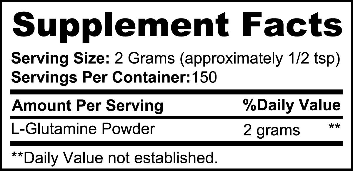 Goiteia L-Glutamine Powder 10.6 Oz (300g)