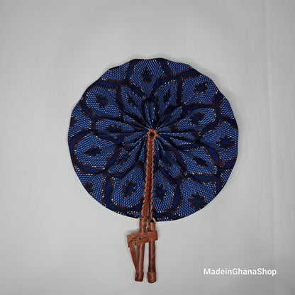 Ghanaian Fabric Fan - AB037