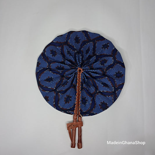 Ghanaian Fabric Fan - AB037