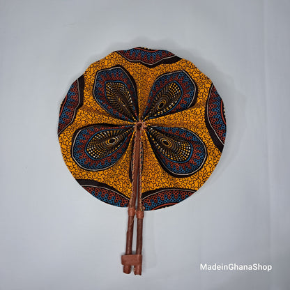 Ghanaian Fabric Fan - AB041