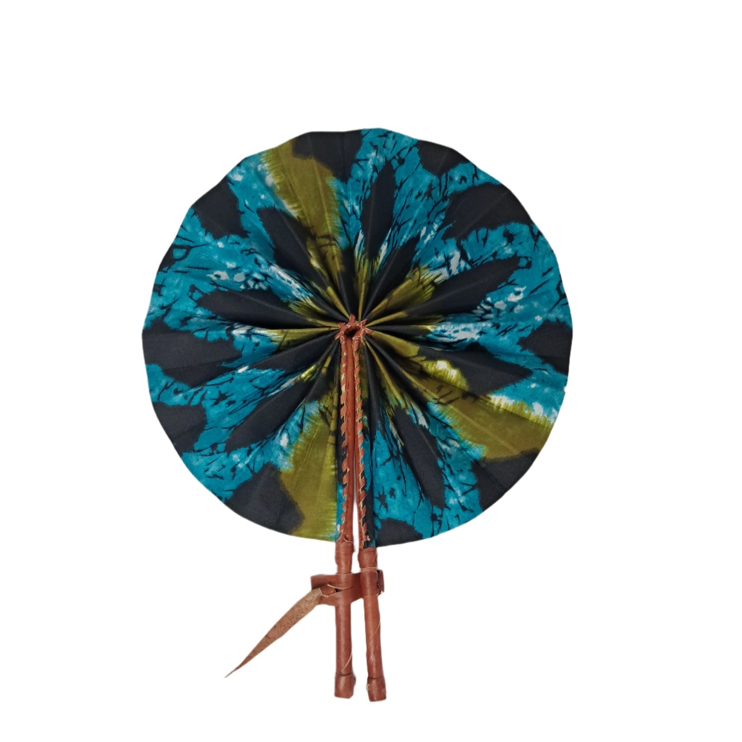 Ghanaian Fabric Fan - AB020