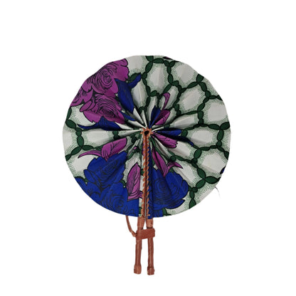 Ghanaian Fabric Fan - AB022