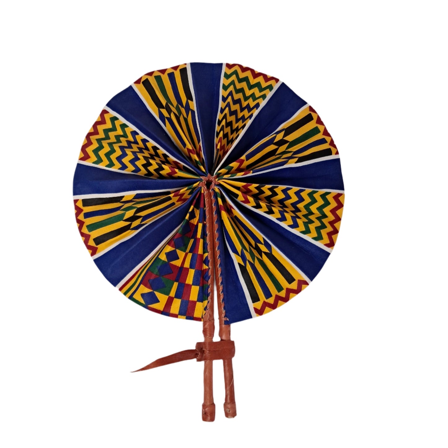 Kente Fabric Fan - AB034