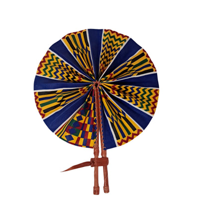 Kente Fabric Fan - AB034