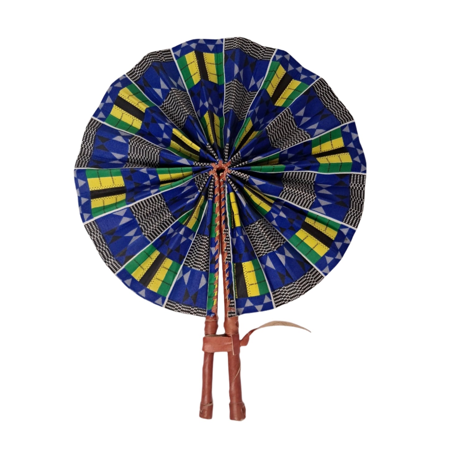 Kente Fabric Fan - AB021
