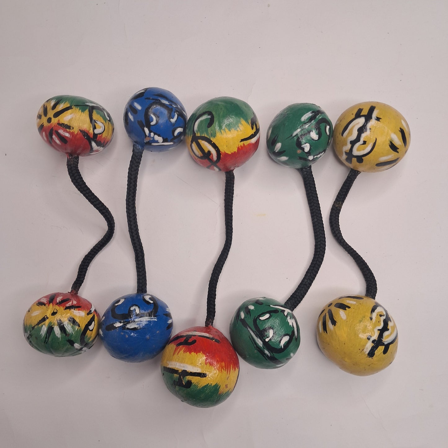 Coloured Kosh kash - 2 pieces