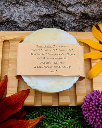 Orange Honey Shampoo Bar