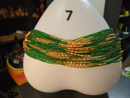 50 pcs Waist Beads African Jewelry from Ghana