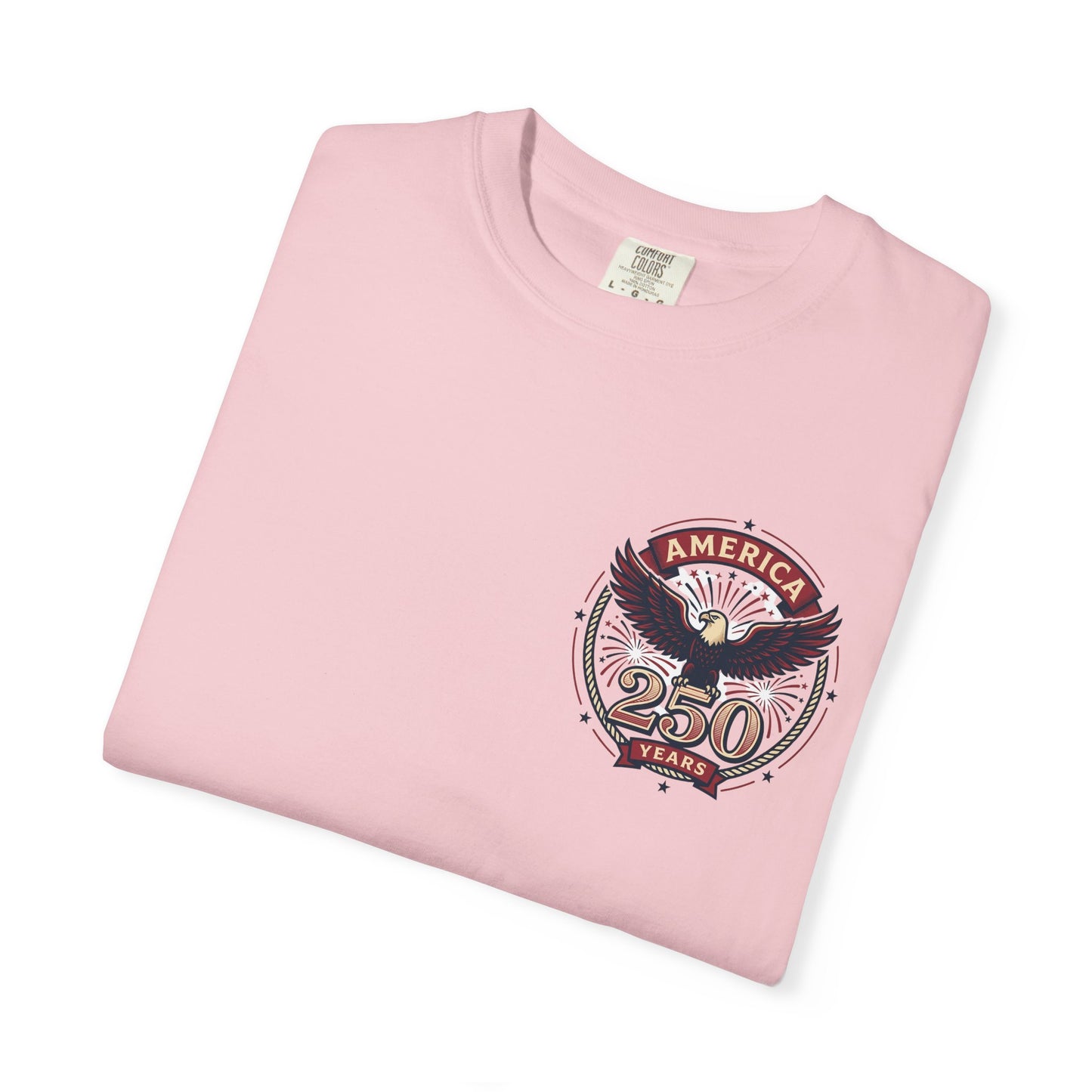 T-Shirt — 250 Years Celebrating Independence Fireworks Design