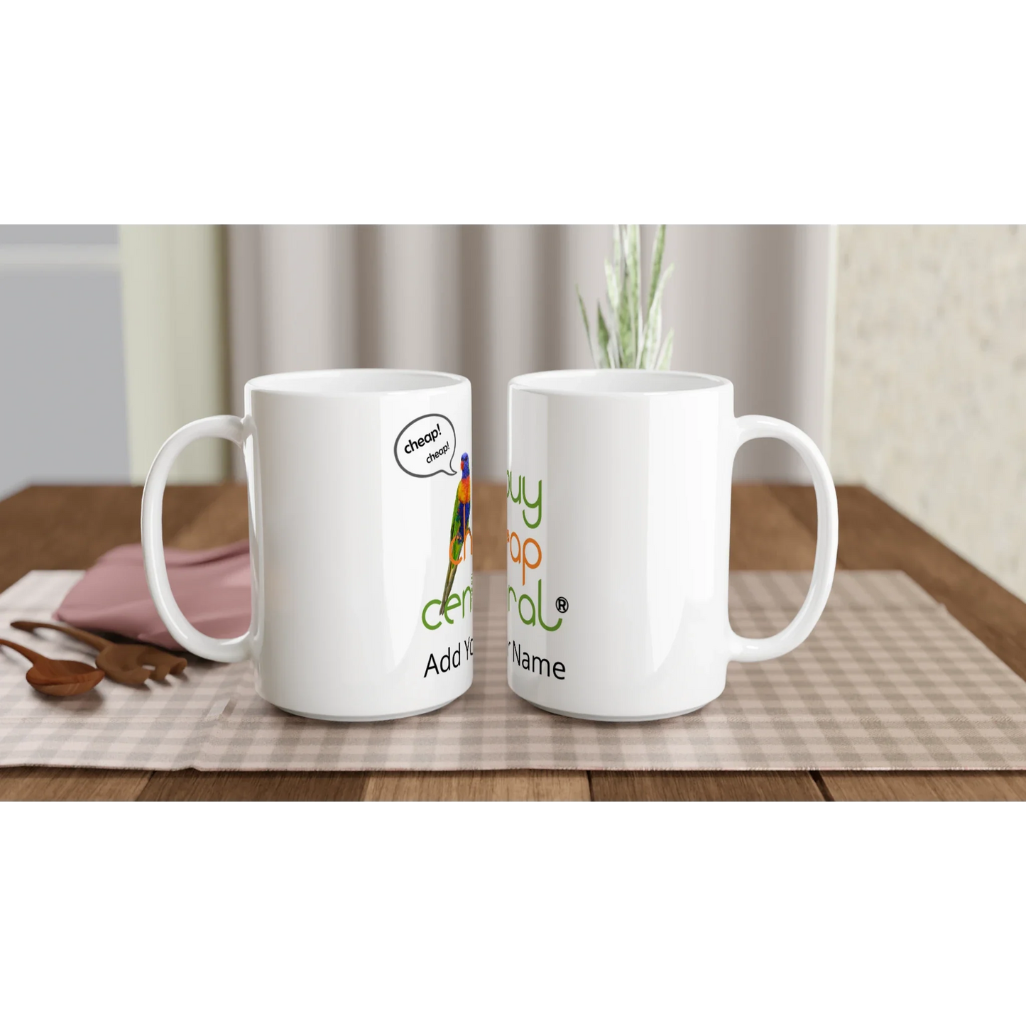 White 15oz Ceramic Mug