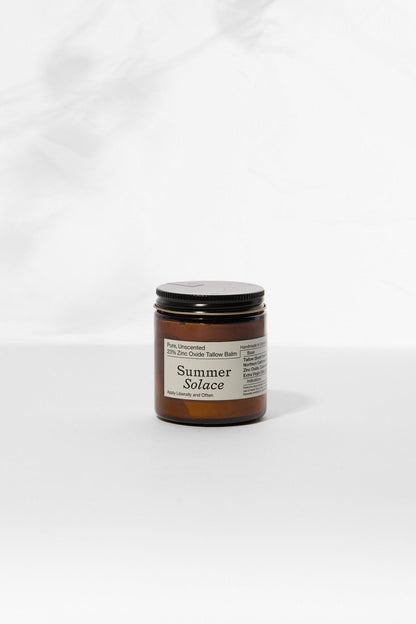 23% Non-Nano Zinc (USP) Tallow Balm | Pure Unscented