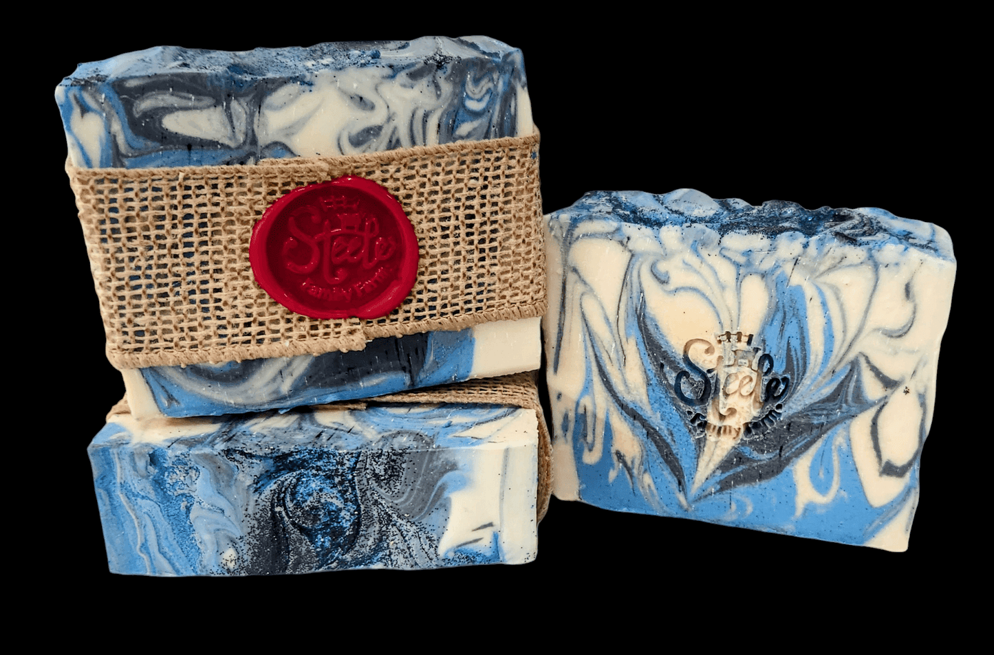 Sapphire Goat Milk Soap Handcrafted Pineapple Goji Berry Mango Scent