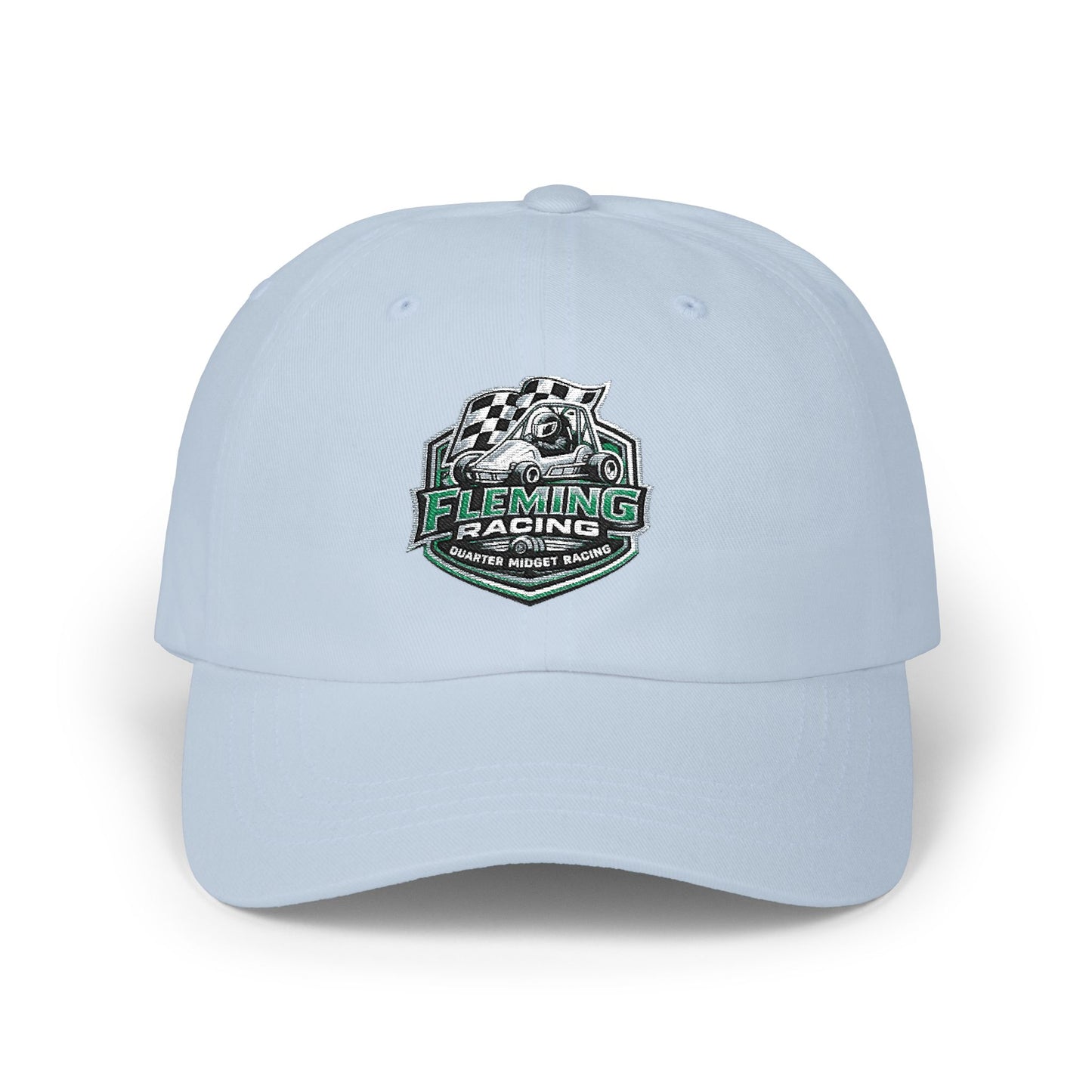Fleming Racing Soccer Crest Cap | Classic Dad Cap