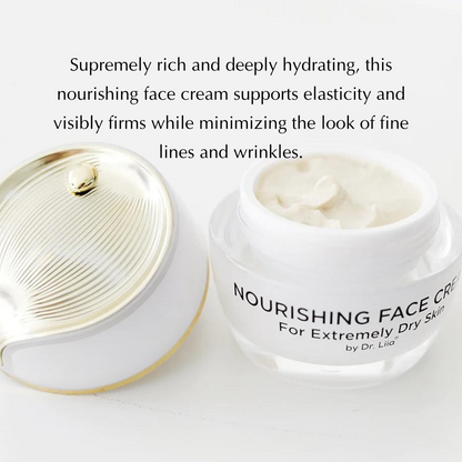 Super Nourishing Calming Face Cream for Extremely Dry & Sensitive Skin – Vegan & Hypoallergenic