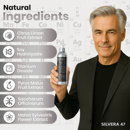 Silvera 47 Silver Grey Hair Shampoo For Grey Hair Shine By JOEL WARREN