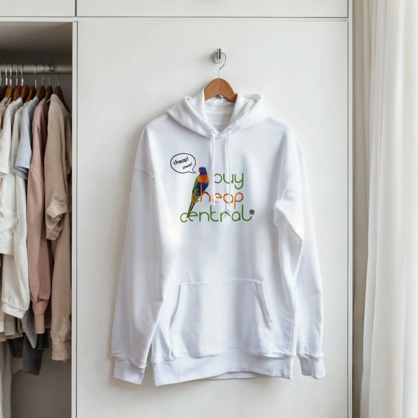 Classic Unisex Pullover Hoodie | Gildan® 18500 White