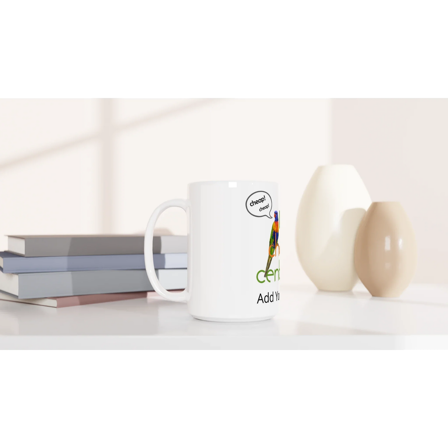 White 15oz Ceramic Mug