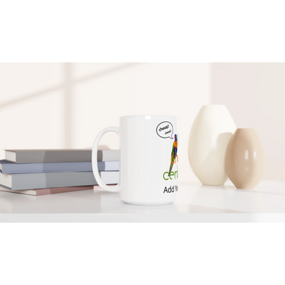 White 15oz Ceramic Mug