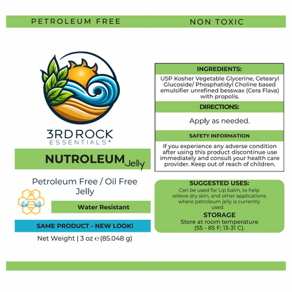 Nutroleum™ Non-Petroleum Skin Balm - Water Resistant 3 oz.