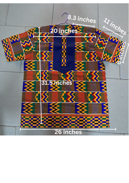 African Kente Shirt