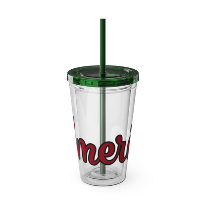 American Peace Sign tumbler 16oz