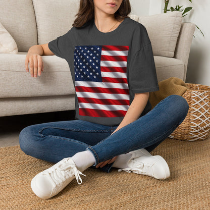 American Flag Graphic T-Shirt | USA Flag Tee, Patriotic Shirt