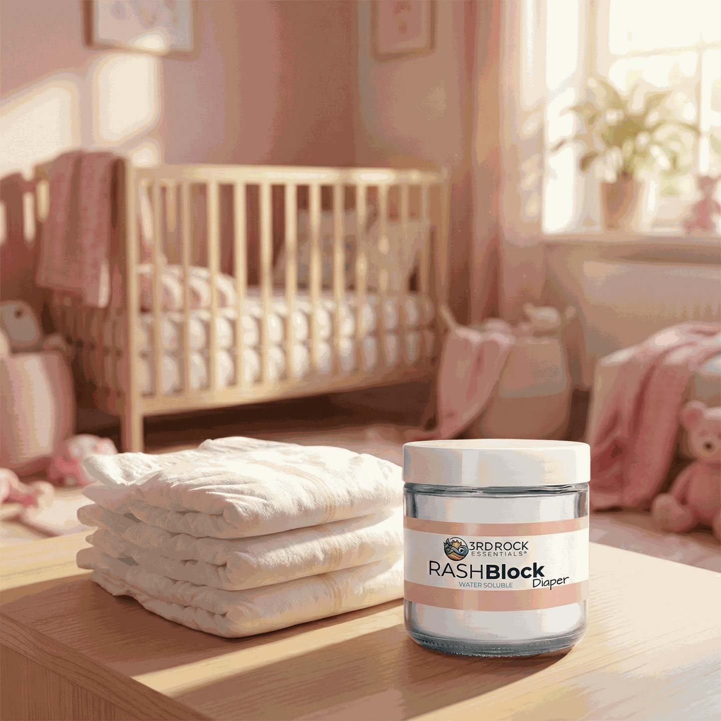 RASHBlock® Diaper 75ppm Silver Diaper Care Ointment - Water Soluble 3 oz