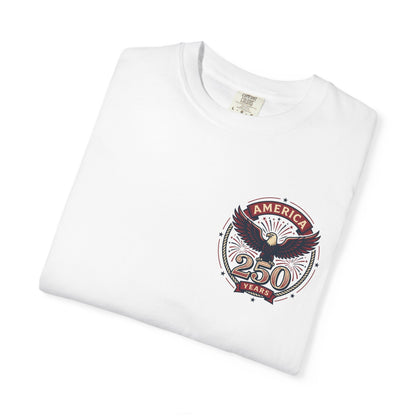 T-Shirt — 250 Years Celebrating Independence Fireworks Design